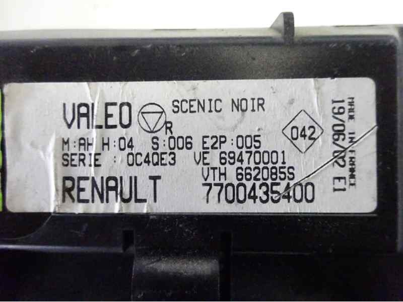 Recambio de mando climatizador para renault scenic rx4 (ja0) 1.9 dci referencia OEM IAM 7700435400  