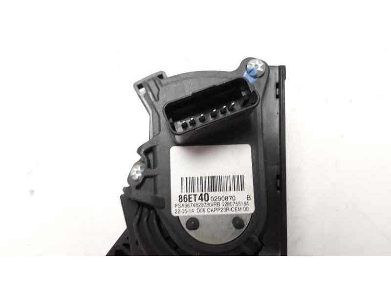 Recambio de potenciometro pedal para citroen c4 grand picasso exclusive referencia OEM IAM 9674829780  