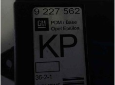 Recambio de modulo confort para opel vectra c berlina club referencia OEM IAM 9227562 5WK46002  2