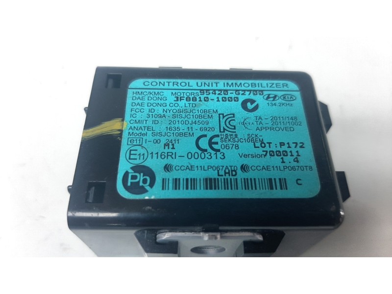 Recambio de modulo electronico para hyundai i30 (pd) 1.0 tgdi cat referencia OEM IAM 95420G2700  