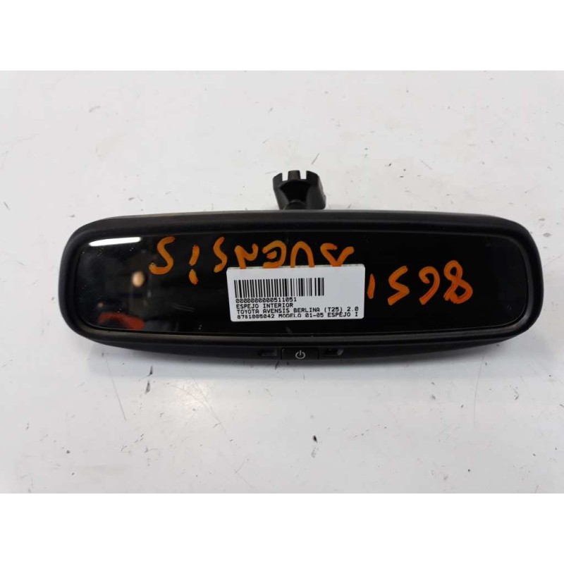 Recambio de espejo para toyota avensis berlina (t25) 2.0 d4-d executive sedán (4-ptas) referencia OEM IAM 8781005040  
