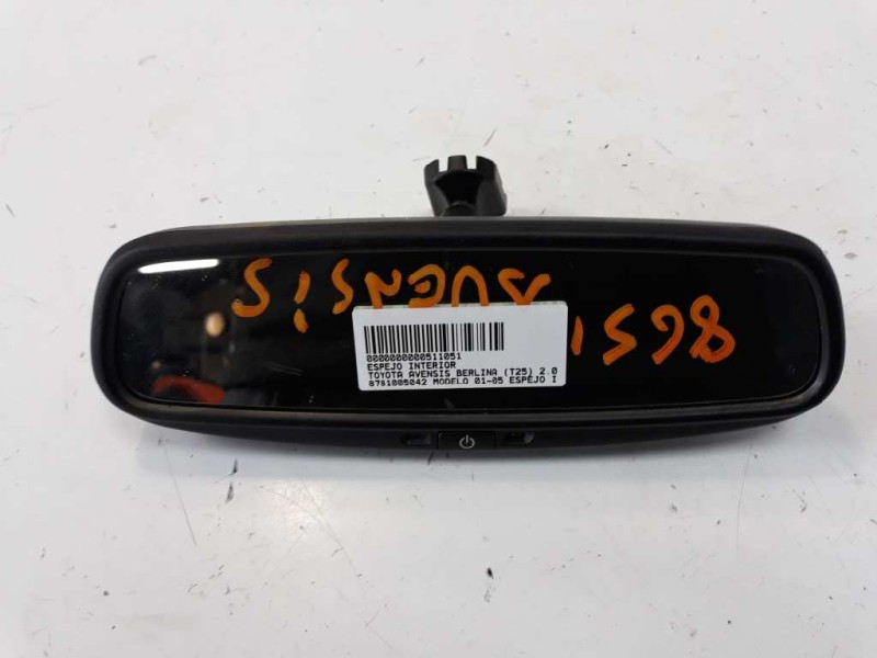 Recambio de espejo para toyota avensis berlina (t25) 2.0 d4-d executive sedán (4-ptas) referencia OEM IAM 8781005040  