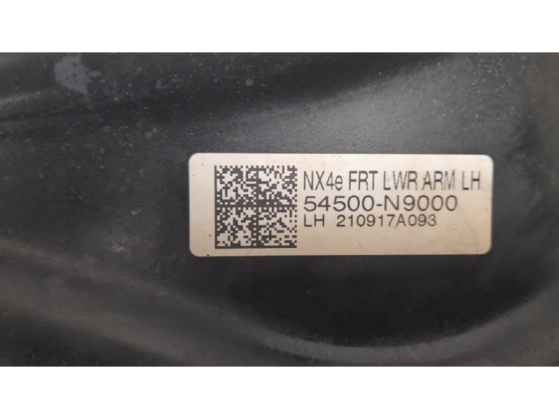 Recambio de brazo suspension inferior delantero izquierdo para hyundai tucson referencia OEM IAM 54500N9000  