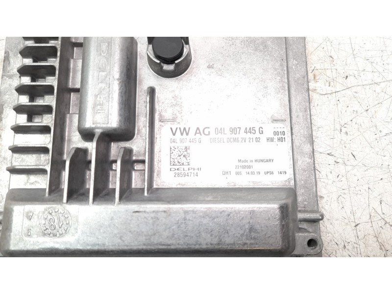Recambio de centralita motor uce para volkswagen golf vii lim. (bq1) 1.6 tdi referencia OEM IAM 04L907445G  