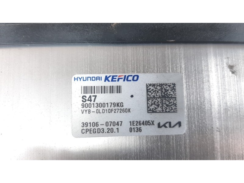 Recambio de centralita motor uce para kia stonic (ybcuv) referencia OEM IAM 3910607047  