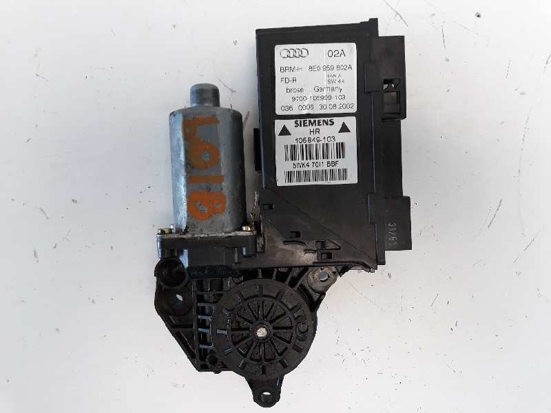 Recambio de motor elevalunas trasero derecho para audi a4 berlina (8e) 2.5 tdi (120kw) referencia OEM IAM 8E0959802A 5WK47011BBF