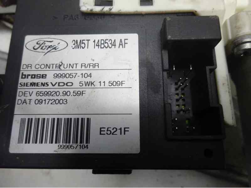 Recambio de elevalunas trasero derecho para ford focus c-max (cap) ghia (d) referencia OEM IAM 1738648 118634 