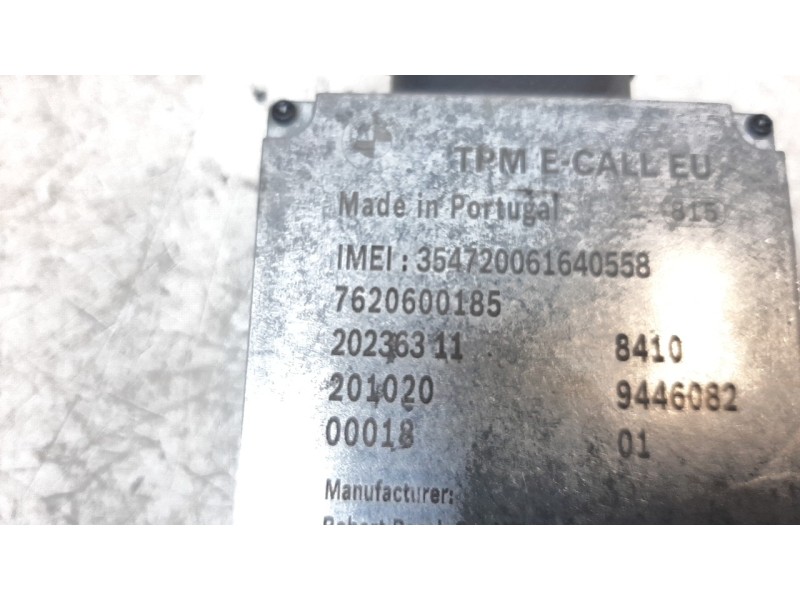 Recambio de modulo electronico para bmw f 850 gs f 850 adventure referencia OEM IAM 7620600185  