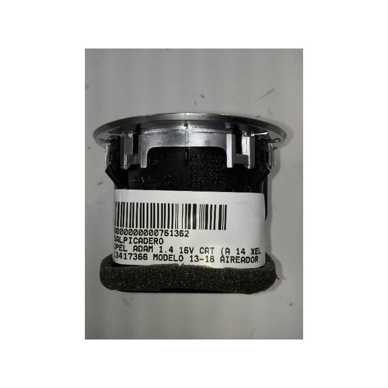 Recambio de rejilla aireadora para opel adam 1.4 16v cat (a 14 xel / ldd / l2z) referencia OEM IAM 13417366  