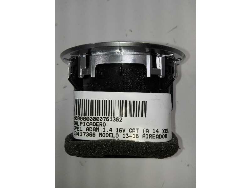 Recambio de rejilla aireadora para opel adam 1.4 16v cat (a 14 xel / ldd / l2z) referencia OEM IAM 13417366  