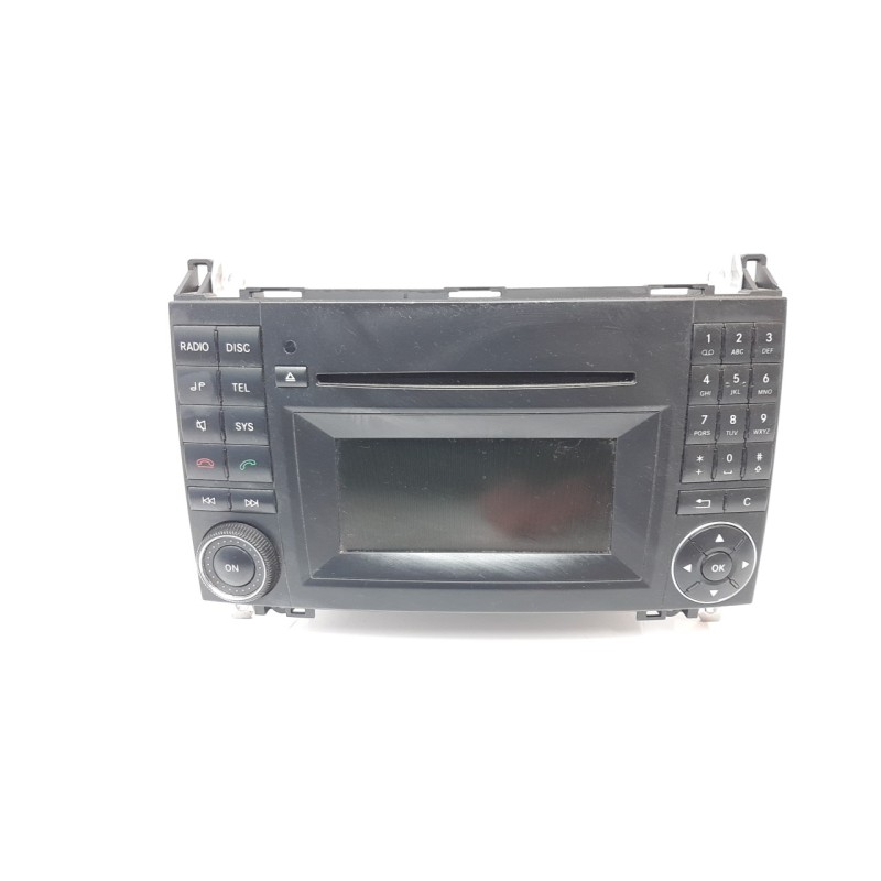 Recambio de sistema audio / radio cd para mercedes-benz clase a (w169) 1.5 cat referencia OEM IAM A1699002000  