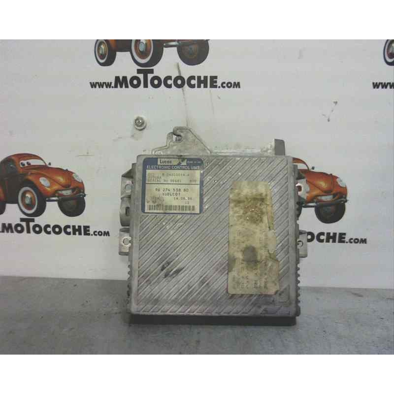 Recambio de centralita motor uce para peugeot 406 berlina (s1/s2) stdt referencia OEM IAM 9627453880 R04010019 