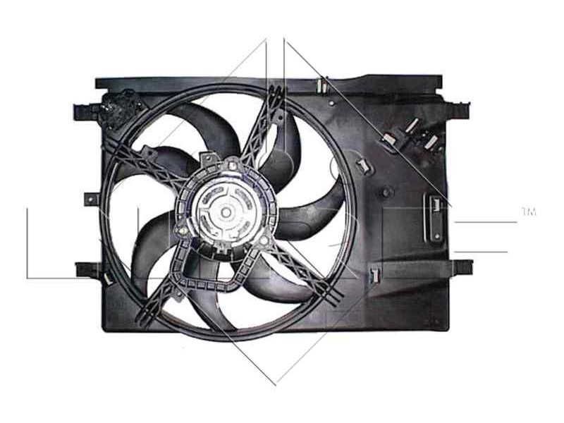 Recambio de electroventilador para fiat punto (199) pop referencia OEM IAM P6188001  