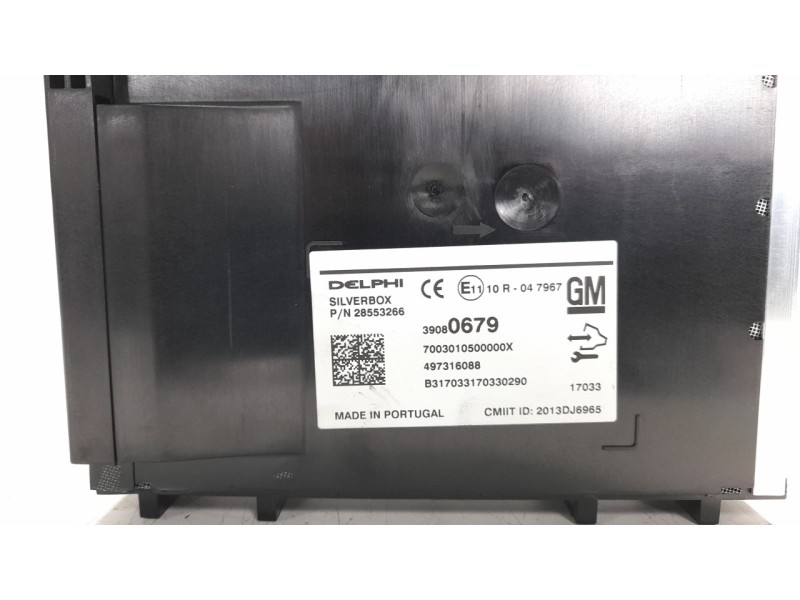 Recambio de modulo electronico para opel insignia berlina 1.6 cdti dpf referencia OEM IAM 39080679  