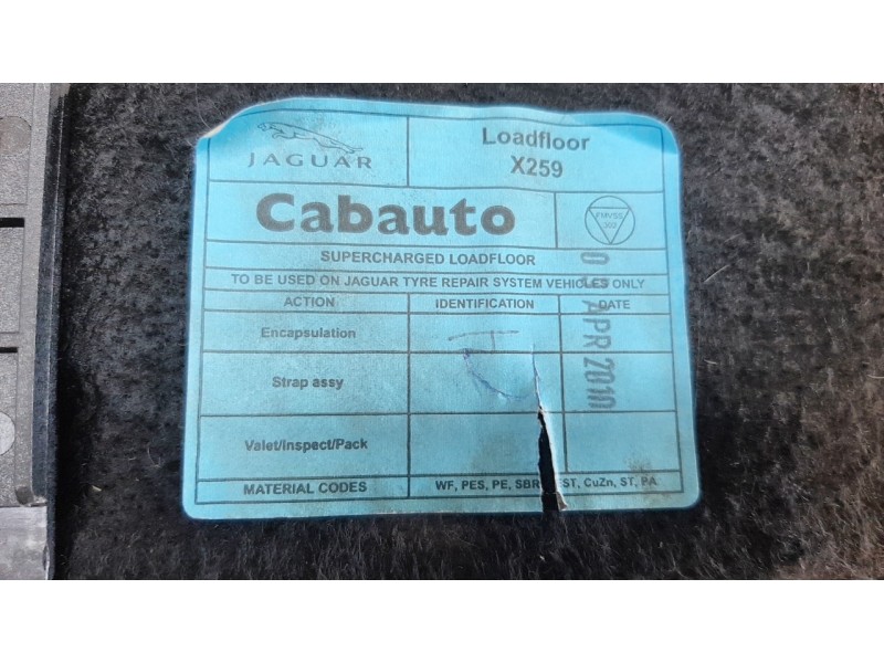 Recambio de bandeja trasera para jaguar xf 3.0 v6 24v cat referencia OEM IAM C2Z8893  