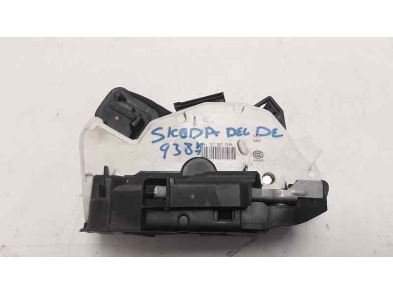 Recambio de cerradura puerta delantera derecha para skoda rapid ambition referencia OEM IAM 5E1837016A  