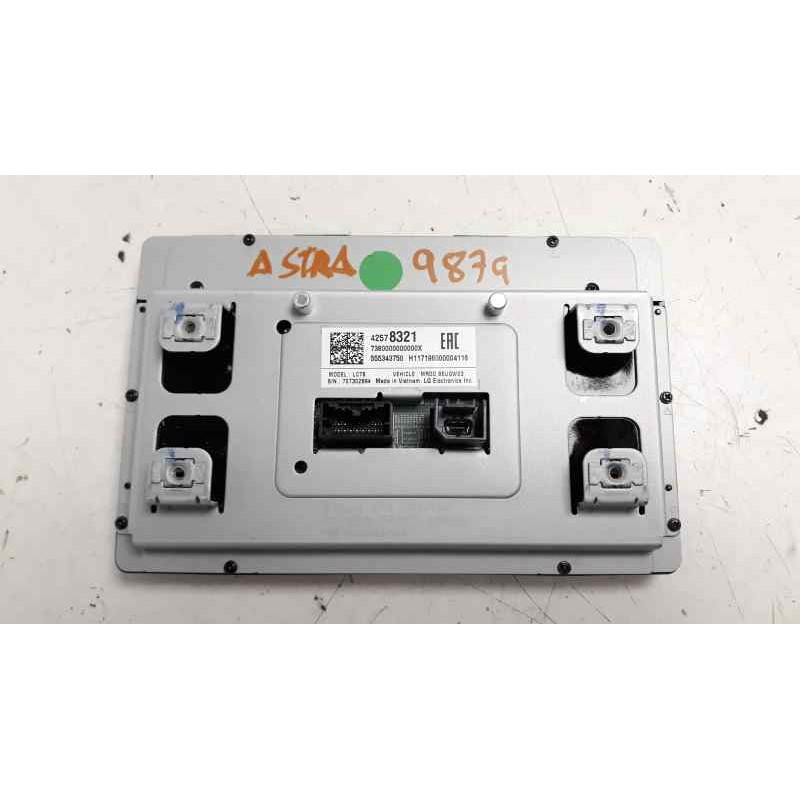 Recambio de sistema audio / radio cd para opel astra k lim. 5türig selective start/stop referencia OEM IAM 39156889  