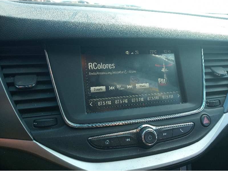 Recambio de sistema audio / radio cd para opel astra k lim. 5türig selective start/stop referencia OEM IAM 39156889  