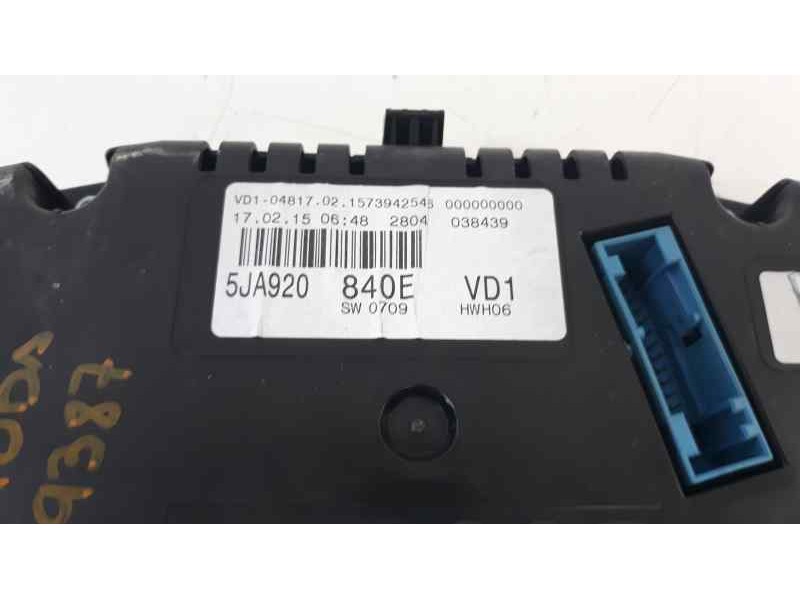 Recambio de cuadro instrumentos para skoda rapid ambition referencia OEM IAM 5JA920840E  