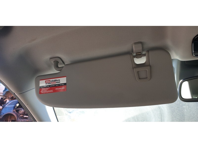 Recambio de parasol izquierdo para alfa romeo giulia (952) 2.2 jtdm cat referencia OEM IAM 156110566  