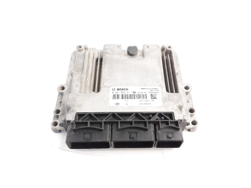 Recambio de centralita motor uce para renault captur 1.5 dci diesel fap energy referencia OEM IAM 237106319R 0281032811 