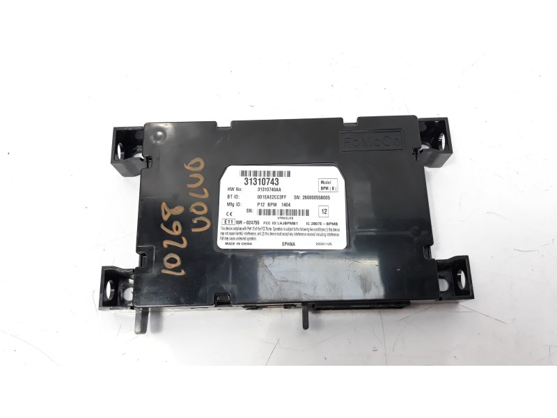 Recambio de modulo electronico para volvo c30 2.0 d momentum referencia OEM IAM 31310743 10R024755 