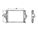 INTERCOOLER 0384E8 30843 