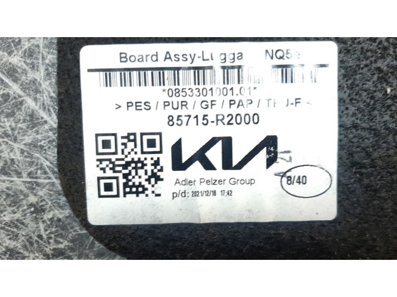 Recambio de bandeja trasera para kia sportage (nq5) drive referencia OEM IAM 85715R2000  