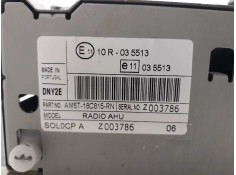 Recambio de sistema audio / radio cd para ford fiesta (ccn) 1.0 ecoboost cat referencia OEM IAM AM5T18C815RN   2