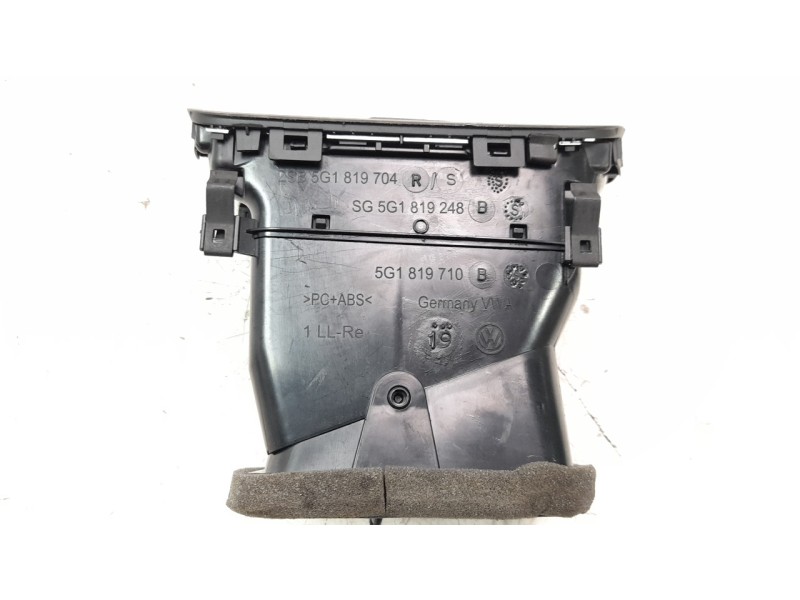 Recambio de aireador derecho para volkswagen golf vii lim. (bq1) 1.6 tdi referencia OEM IAM 5G1819248  