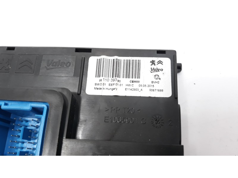 Recambio de modulo electronico para citroen c4 picasso referencia OEM IAM 9811039380  