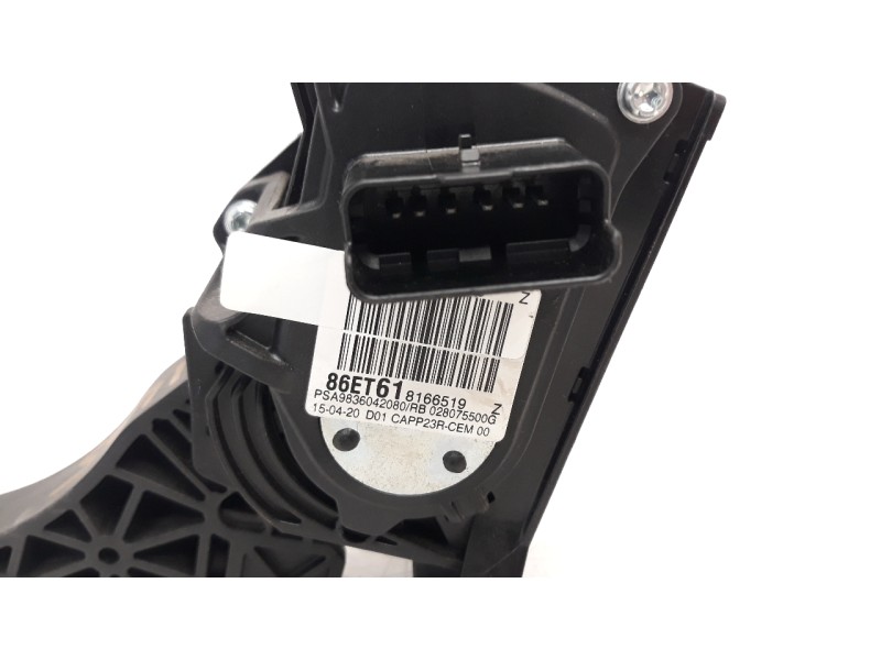 Recambio de potenciometro pedal para peugeot 308 referencia OEM IAM 9836042080  
