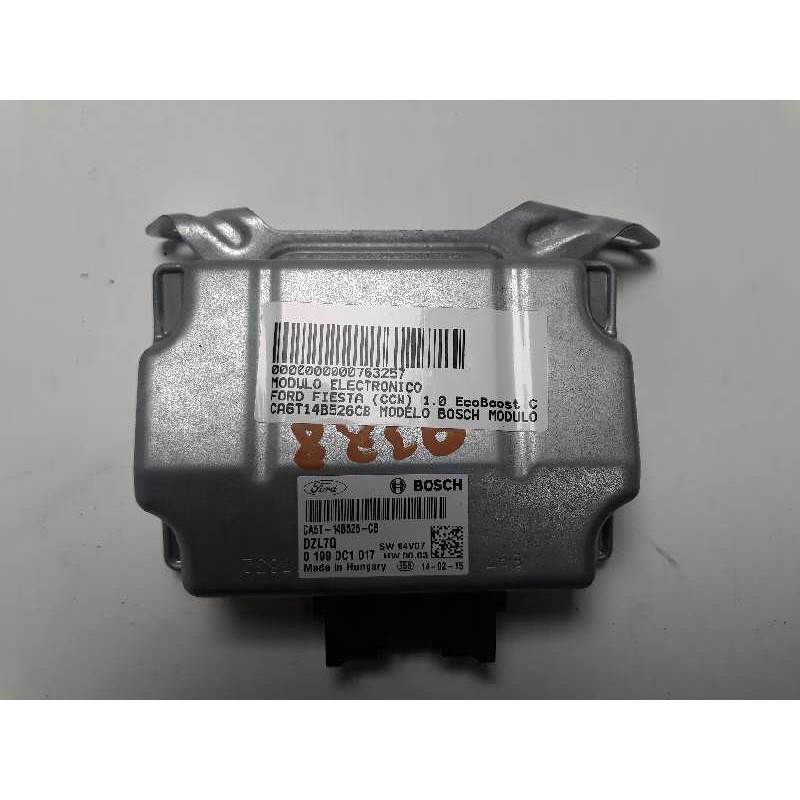Recambio de modulo electronico para ford fiesta (ccn) 1.0 ecoboost cat referencia OEM IAM CA6T14B526CB 0199DC1017 