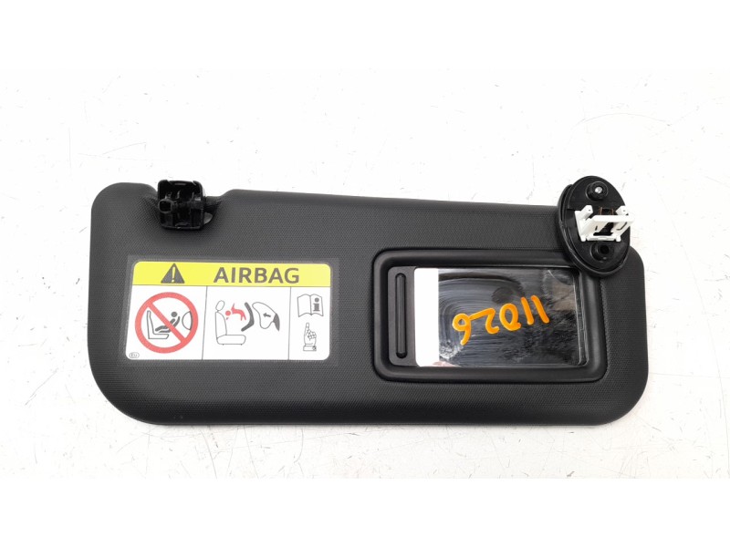 Recambio de parasol derecho para toyota corolla (e21) referencia OEM IAM 7431002L70C0  