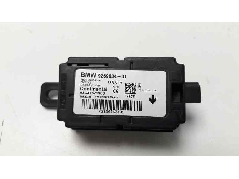 Recambio de modulo electronico para bmw serie 3 lim. (f30) 320d referencia OEM IAM 9269634  