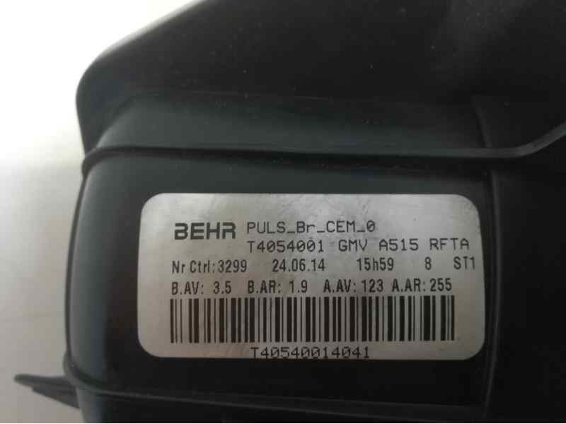 Recambio de ventilador calefaccion para citroen ds3 techno style referencia OEM IAM T4054001  