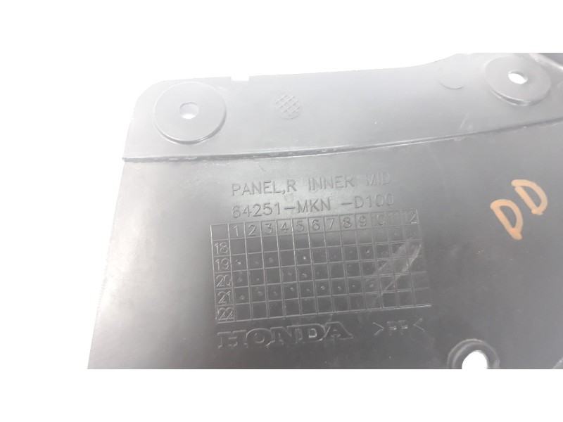 Recambio de moldura para honda cbr 650r referencia OEM IAM 64251MKND10 64251MKND100 