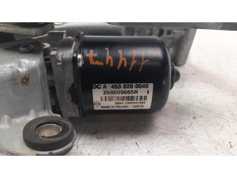 Recambio de motor limpia delantero para smart forfour referencia OEM IAM A4538200040  