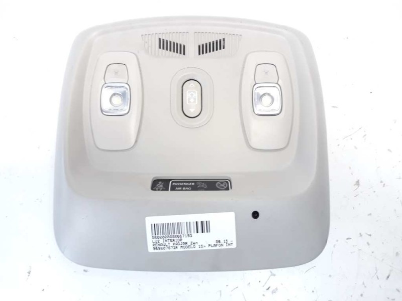 Recambio de luz interior para renault kadjar zen referencia OEM IAM 969807672R  