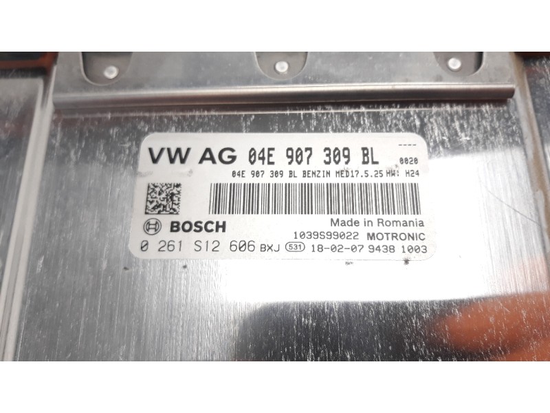 Recambio de centralita motor uce para seat leon (5f1) 1.2 tsi referencia OEM IAM 04E907309BL 0261S12606 