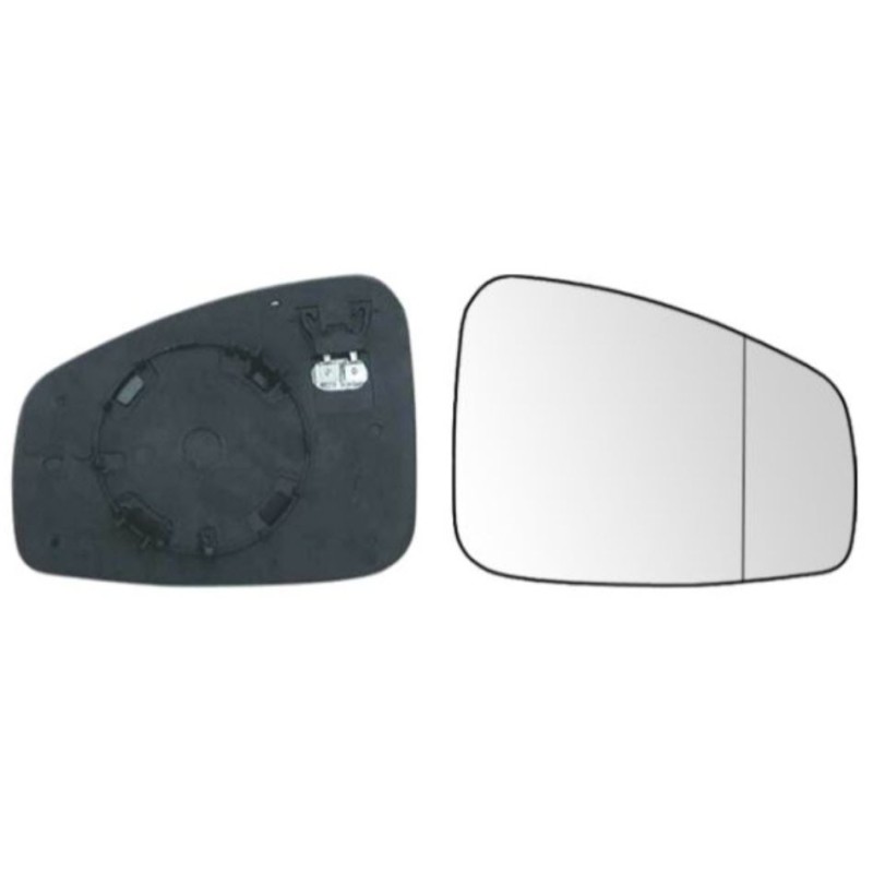 Recambio de cristal retrovisor derecho para renault megane iii berlina 5 p referencia OEM IAM 963650005R 1051986015 RN4247513