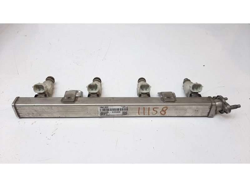 Recambio de rampa inyectora para kia rio (yb) 1.2 cat referencia OEM IAM 3535003500  