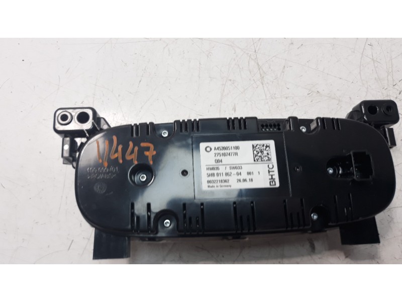 Recambio de mando calefaccion / aire acondicionado para smart forfour referencia OEM IAM A4539051100  