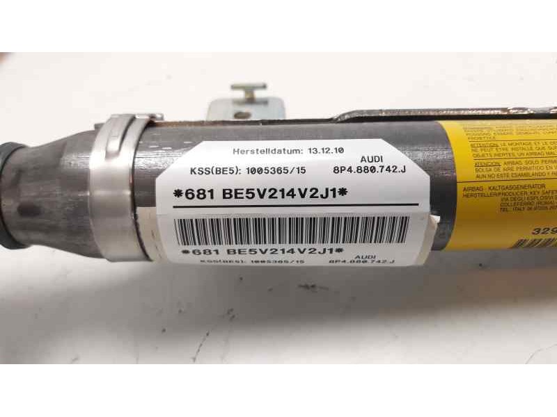 Recambio de airbag cortina delantero derecho para audi a3 sportback (8p) 1.6 tdi attraction referencia OEM IAM 8P4880742J  