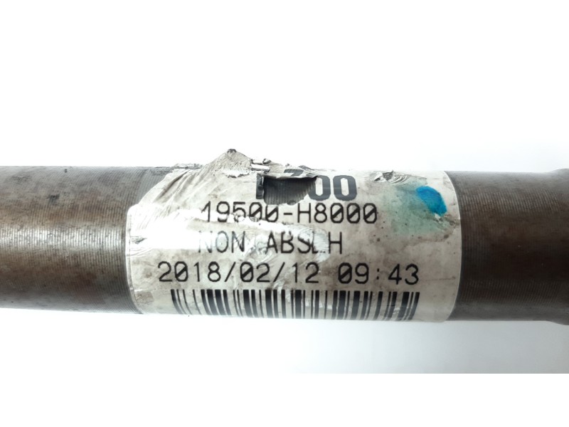 Recambio de transmision delantera izquierda para kia rio (yb) 1.2 cat referencia OEM IAM 49500H8000  