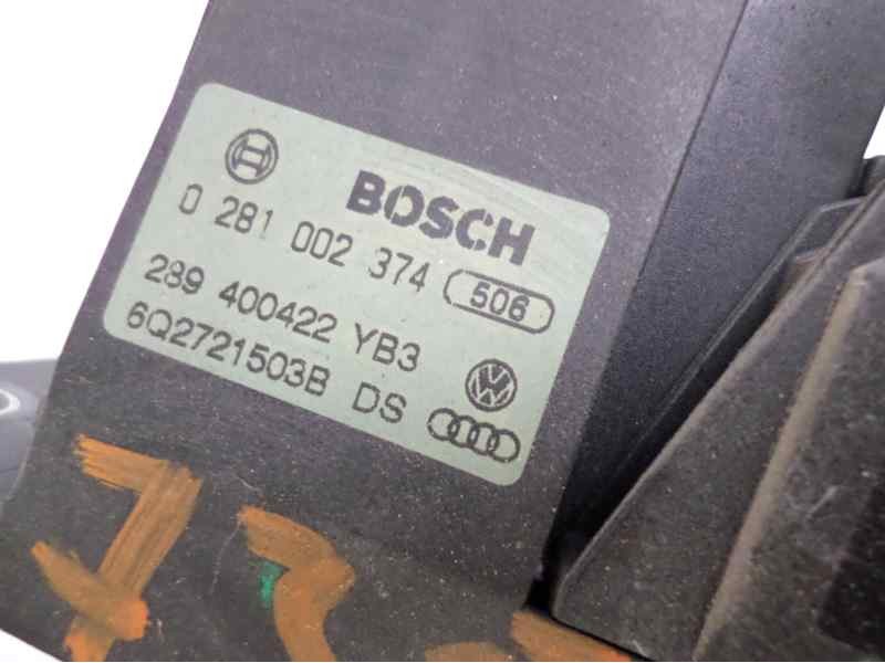 Recambio de potenciometro pedal para skoda fabia familiar (6y5) elegance referencia OEM IAM 6Q2721503B 0281002374 
