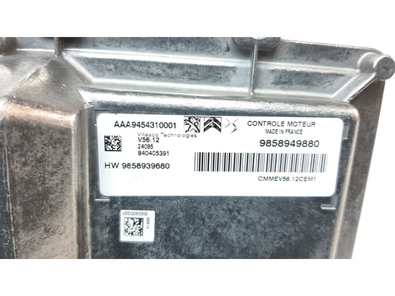 Recambio de centralita motor uce para peugeot 208 (p2) active referencia OEM IAM 9858949880  