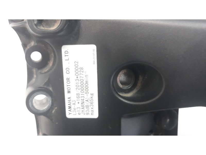 Recambio de subchasis trasero para yamaha xsr 900 xsr 900 referencia OEM IAM 1RC2111080  
