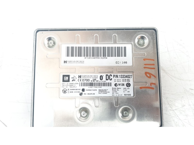 Recambio de modulo electronico para opel insignia berlina 2.0 16v cdti referencia OEM IAM 13334027  