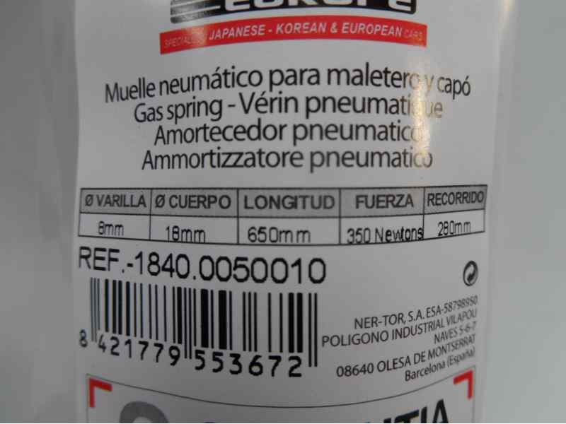 Recambio de amortiguadores maletero / porton para universal universal universal referencia OEM IAM 65CM350N 18400050010 PU03565